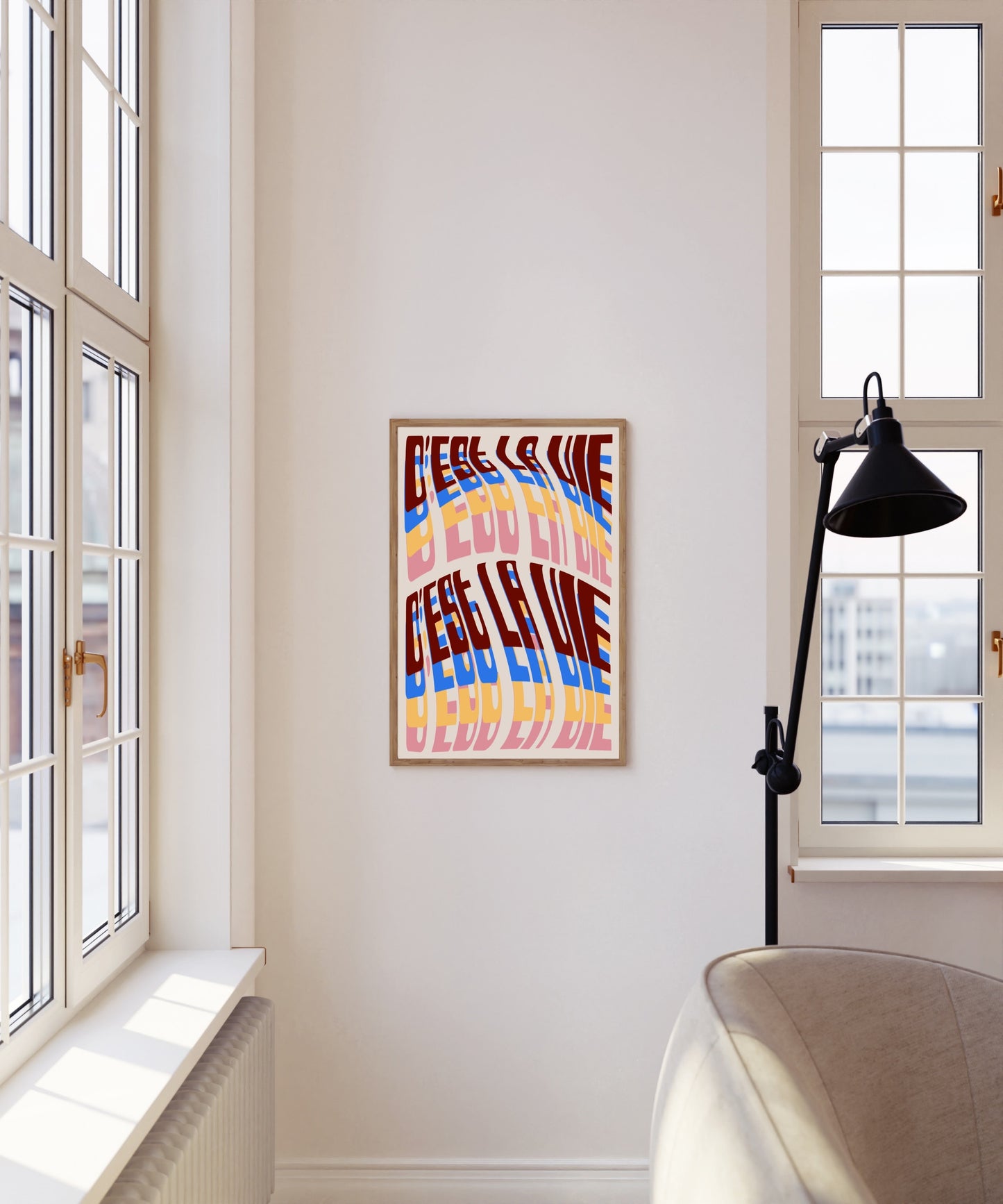 C'est La Vie Print